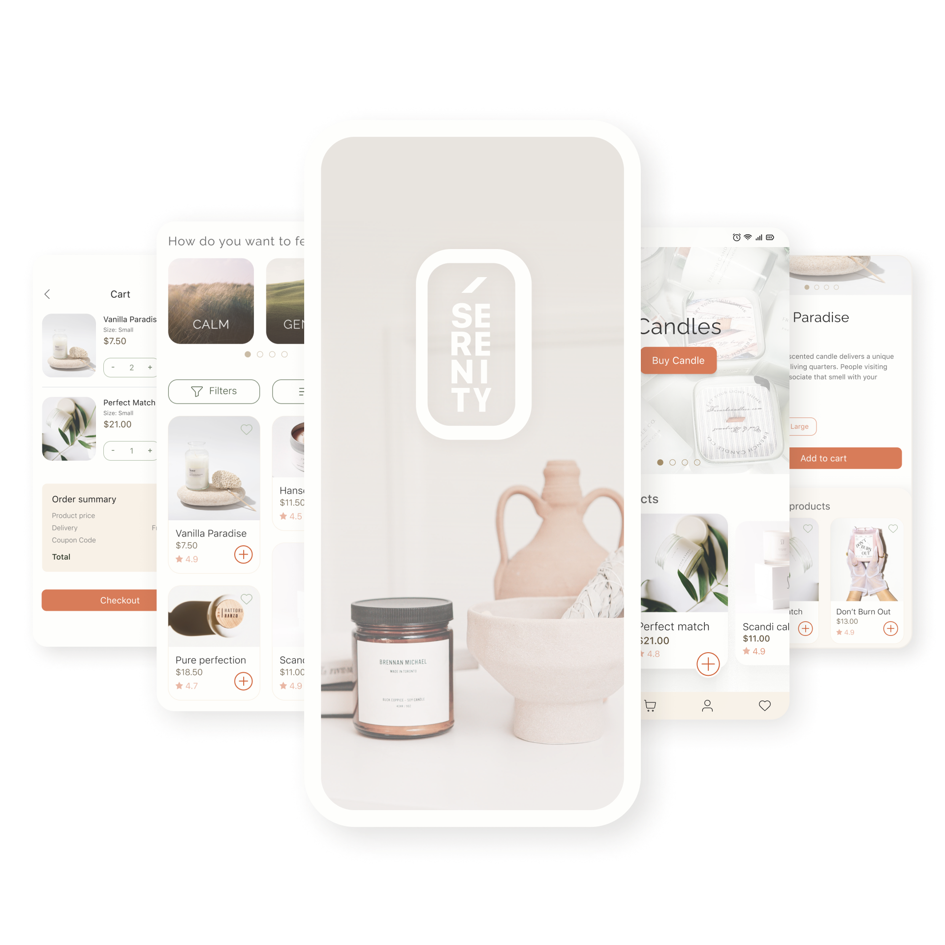 Open in Behance - Serenity Candlemaker Mobile App Open in Behance - Serenity Candlemaker Mobile App